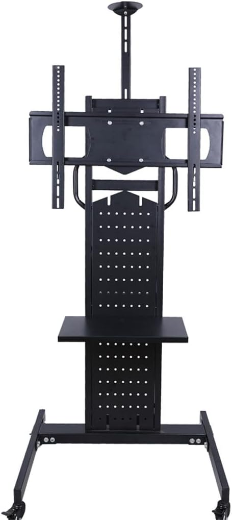 37-70 inch LCD LED Plasma TV Floor Display Stand Carts/Trolley with DVD Holder and Camera