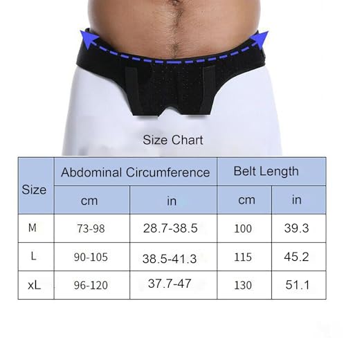 Faja para hernia umbilical masculina, ajustable, talla XL miniatura 2
