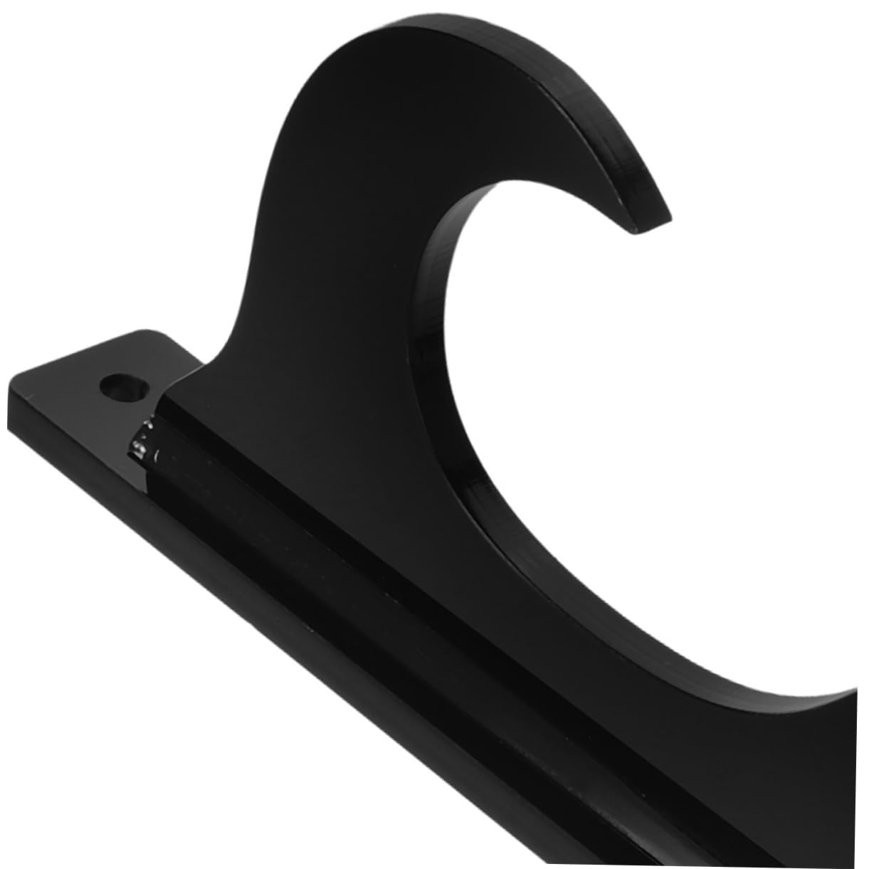 ifundom Soporte de Espada de Pared de Acrílico Negro, 3 Pares