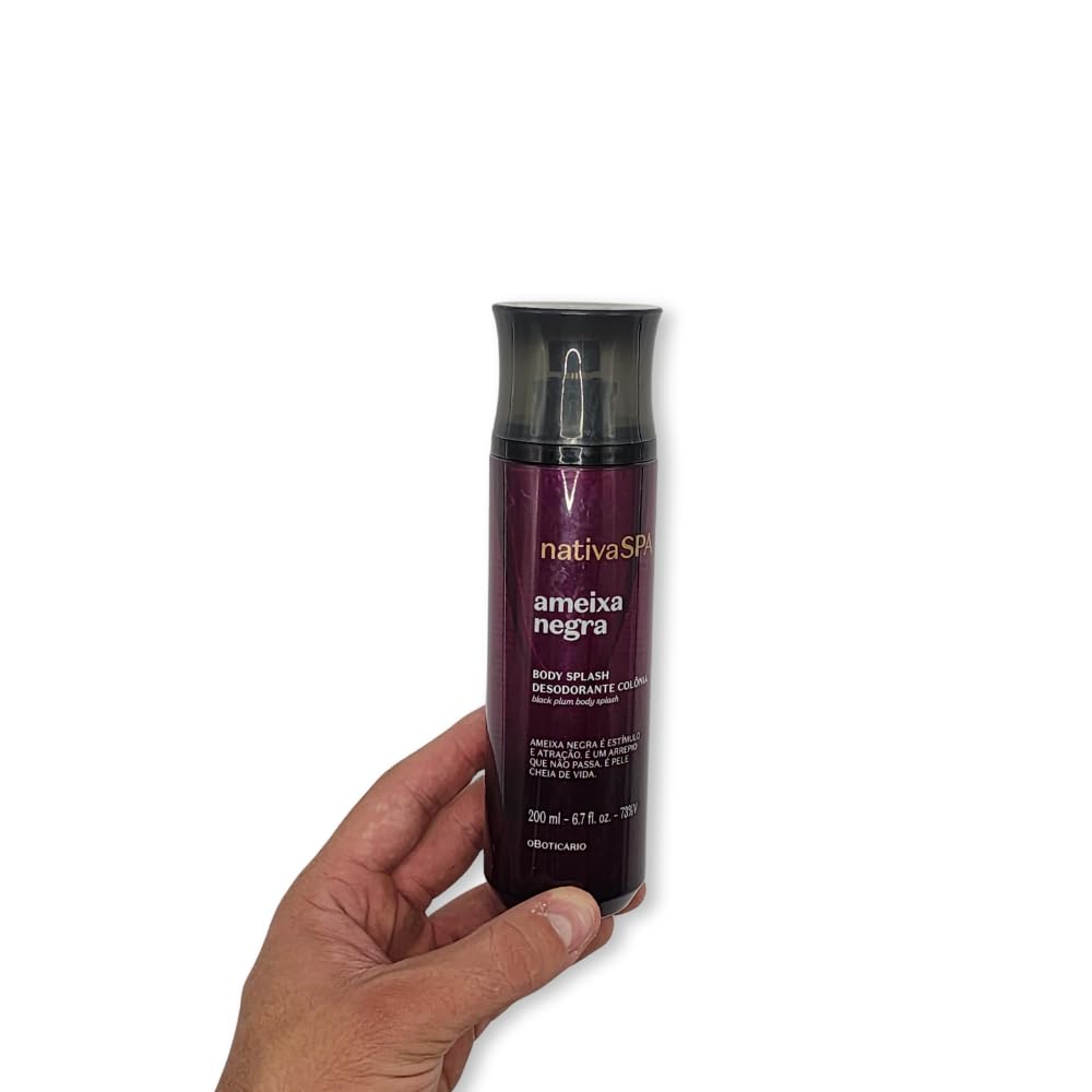 O Boticário Nativa SPA Ciruela Negra Bruma Corporal Body Spray Vaporizador Perfumado de Fragrancia para Cuerpo 200ml
