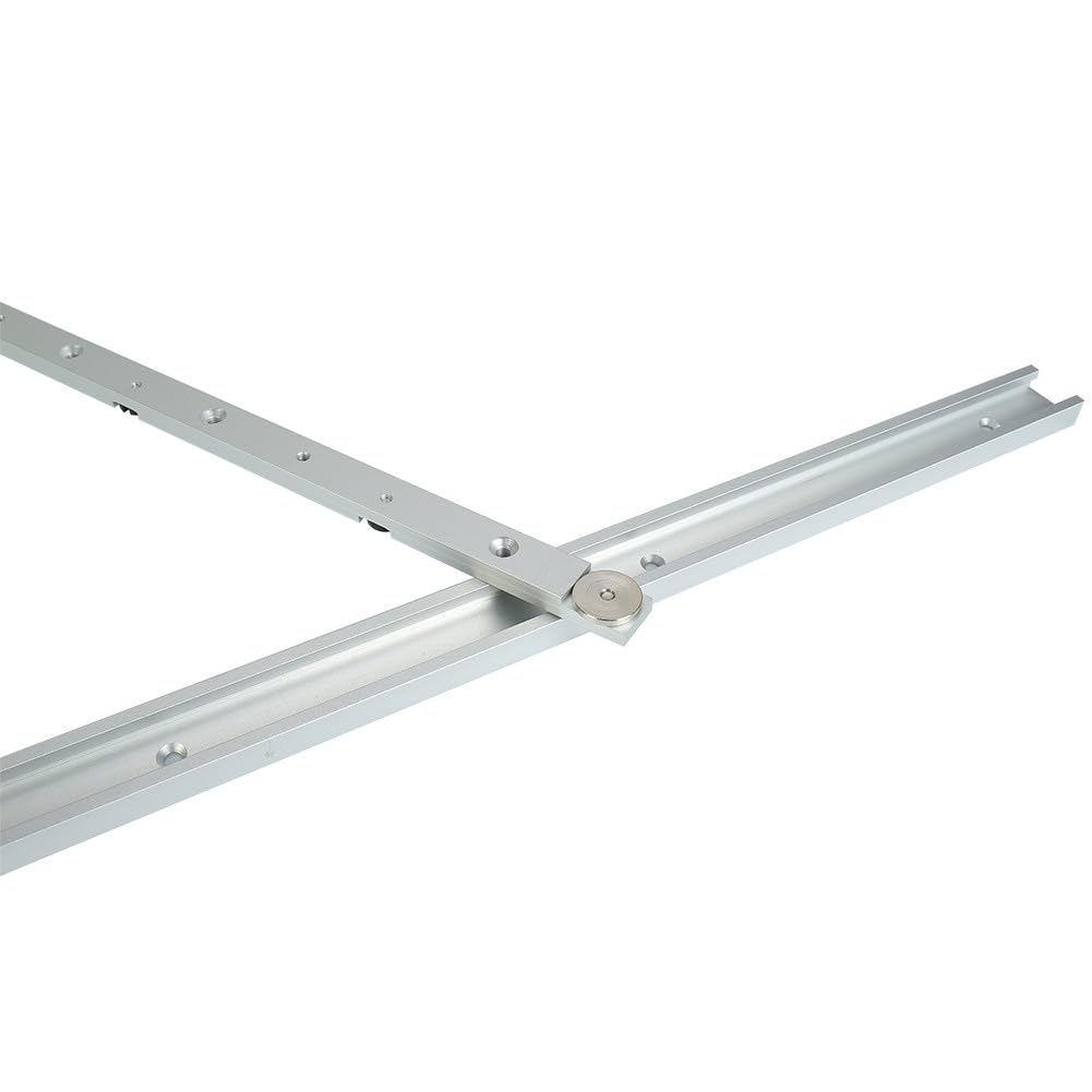 FABULETTA Para 1 juego de barras de inglete y barra de inglete, de aleación de aluminio, para sierras circulares, herramientas de carpintería