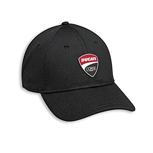 Gorra ajustable Ducati Corse Total Black miniatura 1