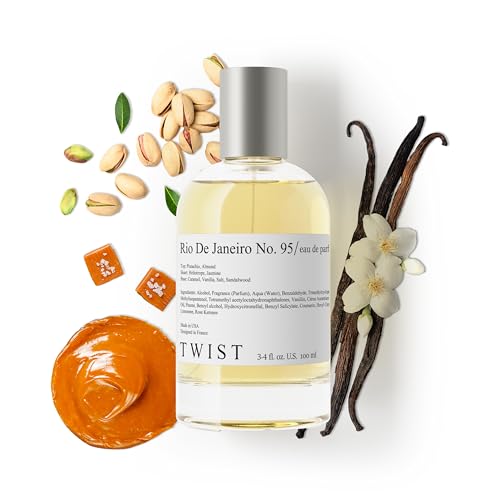 Twist Rio De Janeiro No. 95 Inspired by S. D. Janeiro's 62 Pistachio & Salted Caramel, Long Lasting...