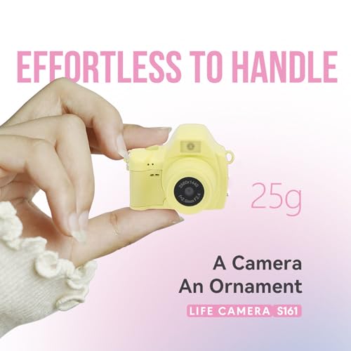Bewinner Keychain Camera 2K HD Video 12MP Color miniatura 2