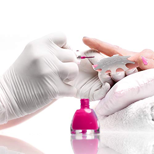 Kit de 6 piezas corta bordes para manicura de acero inoxidable miniatura 2