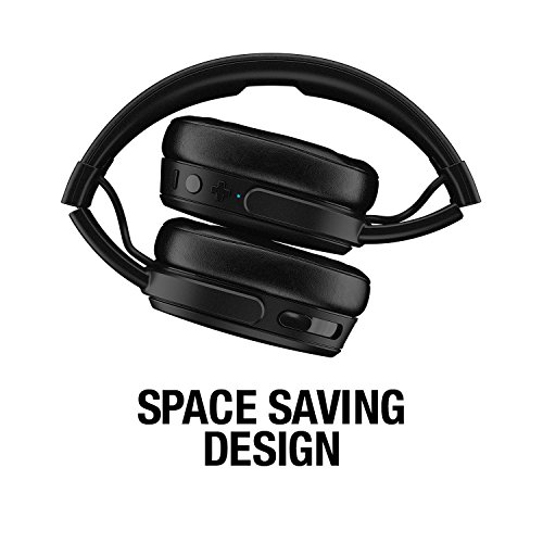 Skullcandy Crusher Bluetooth Wireless Over-Ear Headphones With Microphone - Black - (Renewed) #TOP4