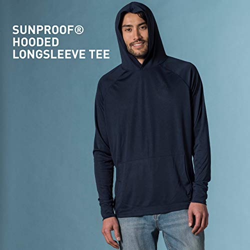 Image of MV Sport SPF Sun Shirts for Men Long Sleeve UV Protection Shirts - UPF 50 Sun Hoodie