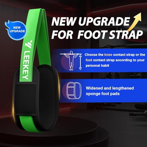 Image of LEEKEY Pull Up Assistance Bands,Muit Levels Resistance Bands for Senior /Adults,Exercise Bands with Door Anchor, Strength Bands for Fitness Training, Physical Therapy,Home Gym Workouts