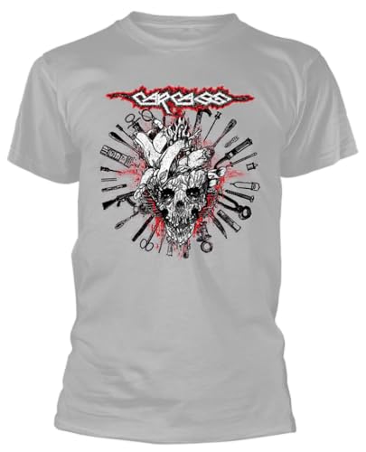 Photo de Carcass 'Still Rotten to The Gore' (Gris) T-Shirt (as4, Alpha, XX_l, Regular, Regular)