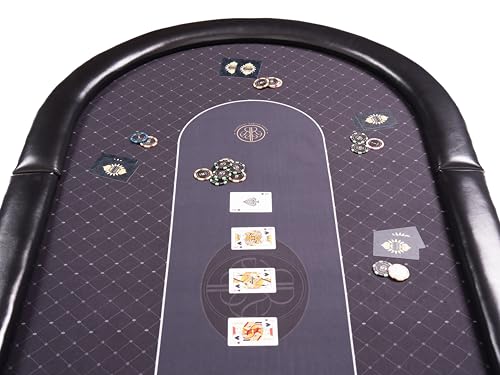 Table de Poker Riverboat Champion Pliante Tissu Rapide Finition Premium