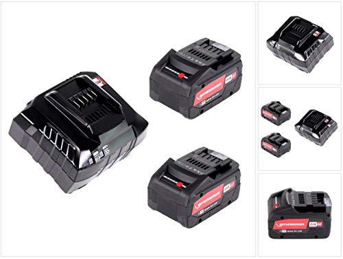 Rothenberger RO BP18/8 Li-HD Batteries 2 x (1000002549) + RO BC14/36 Charger EU (1000001654)