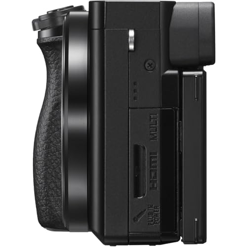 Image of Sony a6100 Mirrorless Camera with Sony E PZ 16-50mm f /3.5-5.6 OSS II Lens + Sony GP-VPT3 Wireless Shooting Grip + SanDisk Extreme Pro 64GB and More (16pc Bundle)