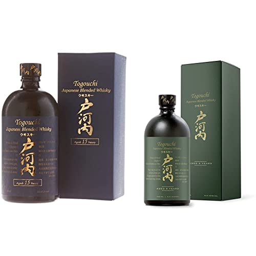 Whisky Togouchi 15 ans sous étui 43.8° 70CL & Whisky Togouchi 9 ans sous étui 40° 70CL Cover