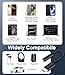 USB C to 3.5mm Audio Headphone Adapter, Type C to Headphone Jack Adapter, Aux Audio Dongle Cable Cord Compatible with iPhone 17 Pro Max/16/15,Samsung Galaxy S25 Ultra/S24/S23,Pixel,iPad Pro, 2 Pack