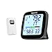 SMARTRO SC92 Professionelles Innen-Außen-Thermometer, kabelloses digitales Hygrometer, Raumfeuchtigkeitsmesser, Temperatur- und Luftfeuchtigkeitsmesser und Pro-Genauigkeitskalibrierung