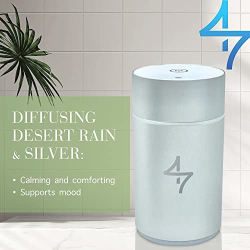 Tru47 Grounding & Earthing Products | Silver Infused Pure Organic Essential Oil | Unique Aromatic Escapes Await | Essential Oils From The Naturescapes Collection, Desert Rain #TOP2