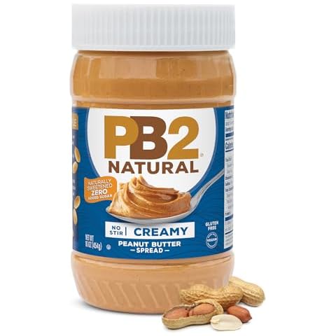PB2 Natural Creamy Peanut Butter Cover