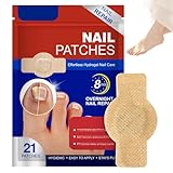 Toenail Treatment Extra Strength - Nighttime Nail Patches,Overnight Toe Nail Treatments for Damaged Nails Foot Nails Repair and Care (21Pcs)