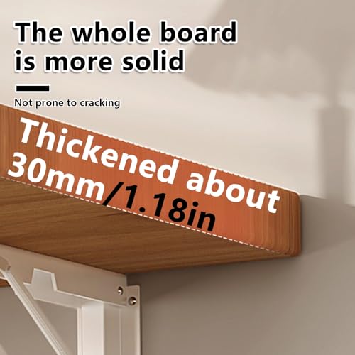 Table pliante murale pour optimiser une cuisine étroite