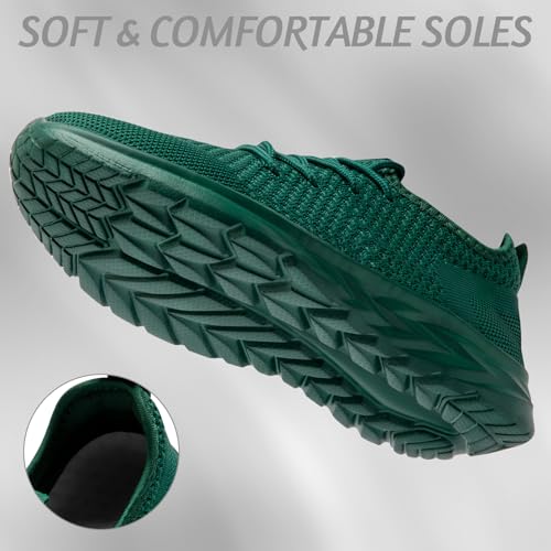 Image of WCIDFY Womens Running Tennis Shoes Lightweight Slip On Walking Sneakers | Comfy, Lace-Up, Easy to put on, Keep Feet Cool, Slip resistant, Daily errands, Workout, Jogging, Casual, Athletic