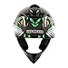 WOW Youth Kids Motocross BMX MX ATV Dirt Bike Helmet Dragon Green + Goggles + MG Youth Green Glove Bundle