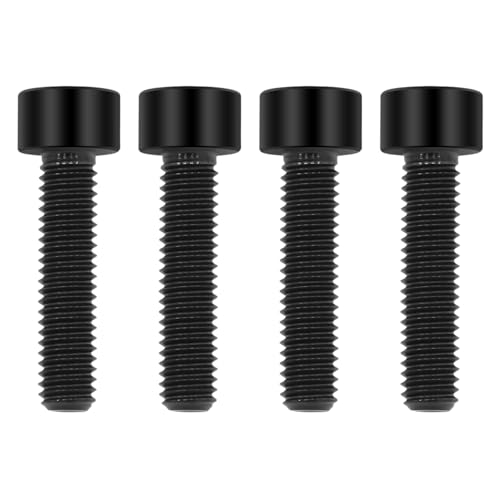 Image of M6x25 Titanium Bolts Hex Socket Cap Screw, Black, 4PC