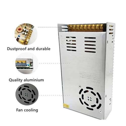Alimentation à découpage 12V 500W SMPS pour ruban LED et CCTV 220V