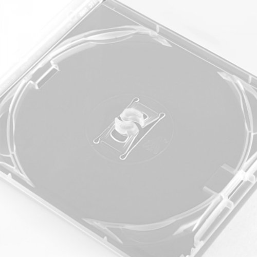 Amaray Boitiers DVD, 15 mm, Machine-pack-quality, Transparent, 100 pièces