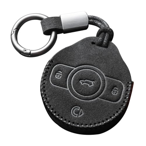 Amexo Bolsa para Llaves de Coche para Smart #1 Auto Llave Engañar Porta Llaves Protector Clave del Coche Titular Funda para Llaves de Coche Funda Protectora para Llave para Mujeres y Hombres,A