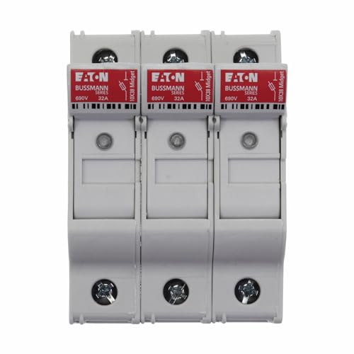 Porte-fusibles 4P Eaton CHM4DIU 32A avec témoin de fusion lumineux