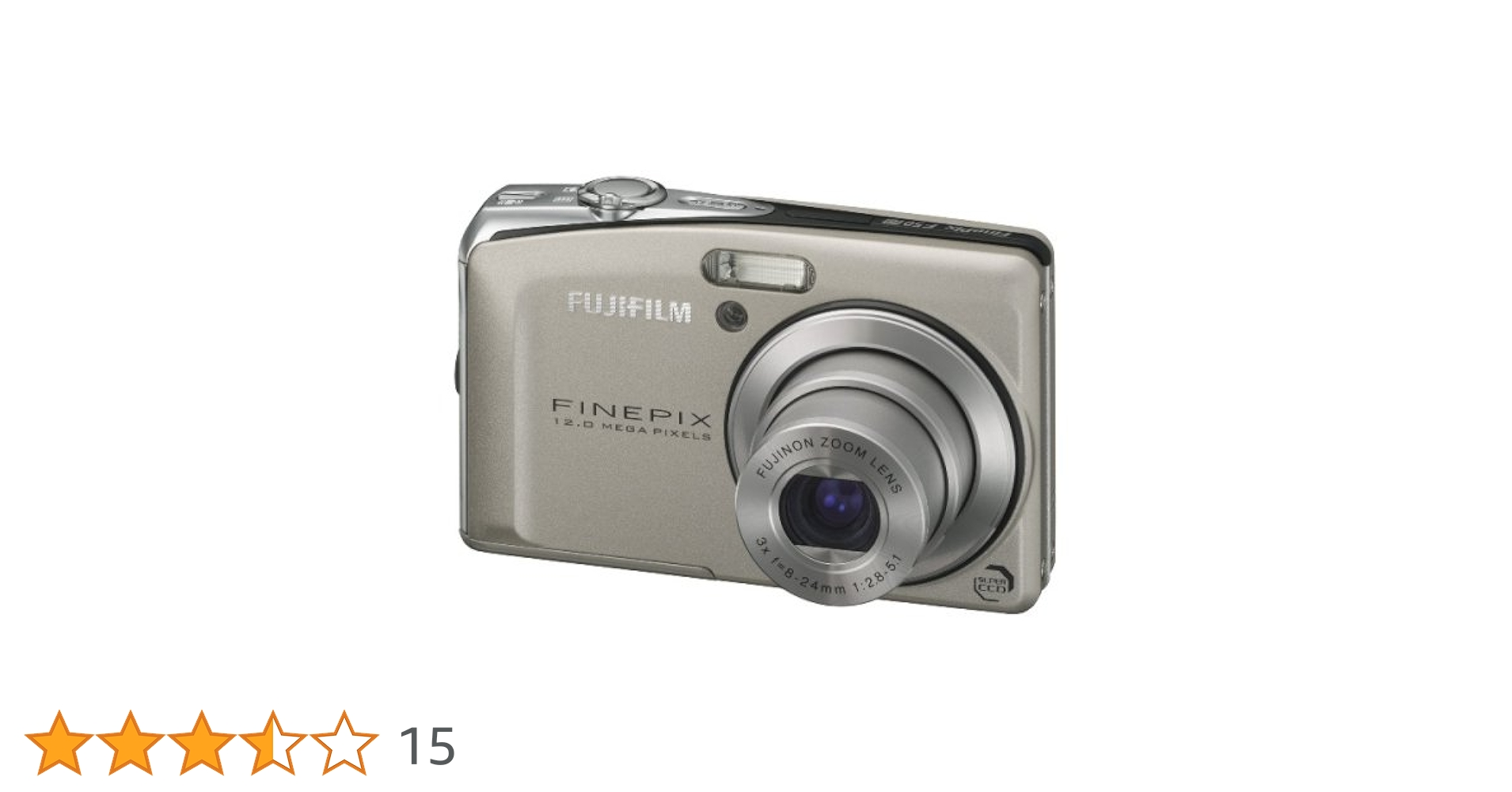 Fujifilm FinePix F50fd 12.0メガピクセル Amazon.co.jp: FUJIFILM FinePix F50fd Digital Camera, Silver