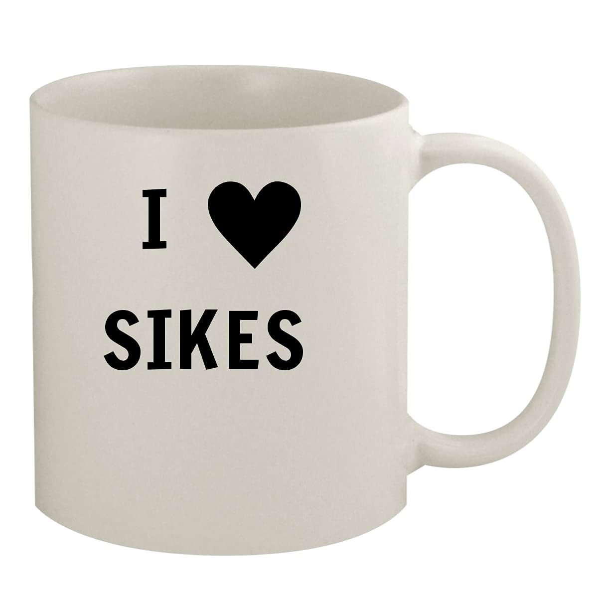 I Heart Love Sikes - Ceramic 11oz White Mug