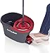 O-Cedar Easywring Microfiber Spin Mop & Bucket Floor Cleaning System with 3 Extra Refills