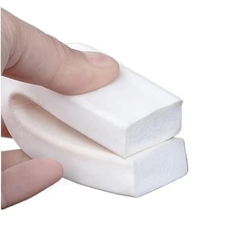 Silicone Foam Seal Strip, Silicone Foam Rubber Sponge Seal Strip 1m Length Multiple Sizes