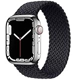 [Dance Deer] Watch バンド ブレイデッド ソロループ watch 8 バンド VIAVIA 編組バンド コンパチブル 通気性 防汗 ナイロン素材 watch Series 8 7 6 5 4 3 2 1 SE に対応 交換ベルトスポーツ ストラップ 耐衝撃 SOLO LOOP 38mm 40mm 41mm 42mm 44mm 45mm 49mm
