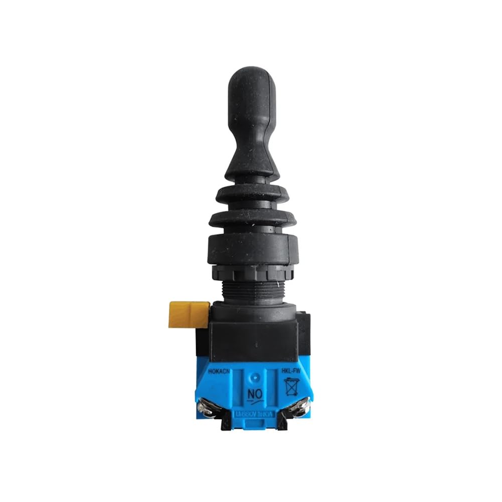 Jnchdghwa As Shown 22Mm Joystick Switch Momentary 2 Position 2 Normally Open Latching/Reset Rocker Single Lever Switch
