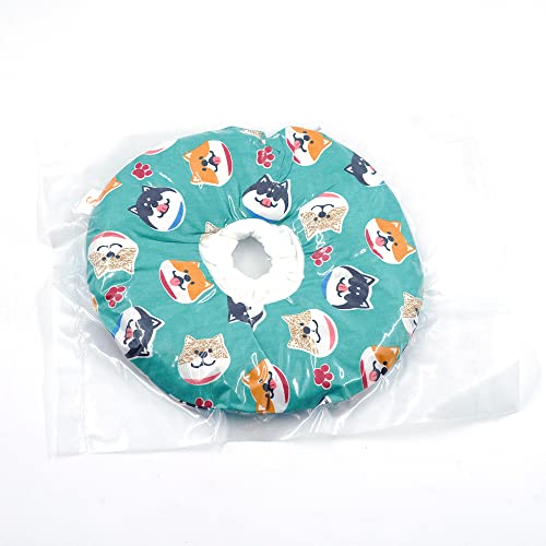 SMELL & SMILE Collar Isabelino Gato Collar de Recuperación para Mascotas Collar Protector para Gato Collares Cono de Suave Color Aleatorio(12-22CM)