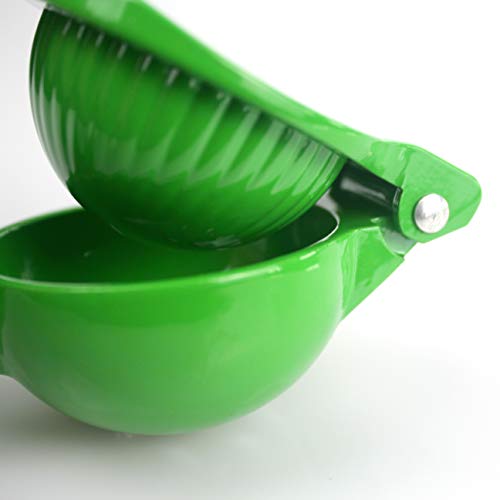 Small Manual Juicer Handheld Fresh Juice Squeezer Heavy Duty Metal Extractor Citrus Fruit Hand Held Press Presser Reamer No Seed Pulp Drink Home Restaurant Bar Kitchen Tools For Lemon Orange Lime #TOP2
