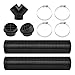 JIANWEI Diesels Heater Exhaust Pipe Set, 75mm/3inch Car Parking Heater Air Vent Extender Accessories, Y/T Branch Connector and Hose Clips Fit For Webasto 2KW 5KW 8KW Heaters(Y type)