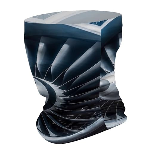 Neck Gaiter Jet Engine Balaclava para Hombres y Mujeres Protección Solar Mascarilla Facial Cubierta de Cara Transpirable Enfriamiento Bufanda para Esquí y Senderismo miniatura 3