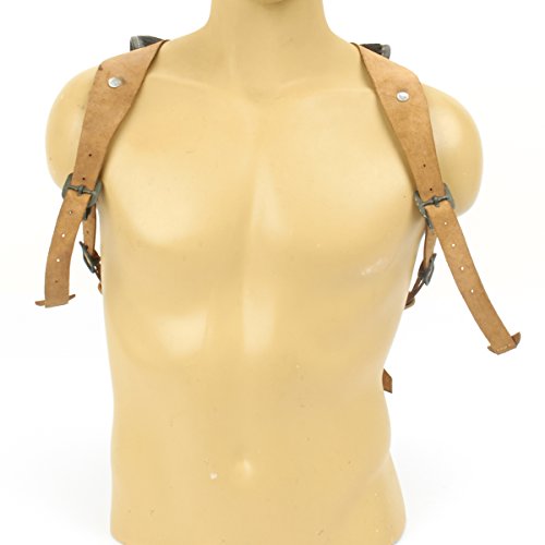German Wwii Tornister 34 Cowhide Backpack With Shoulder Straps #TOP5