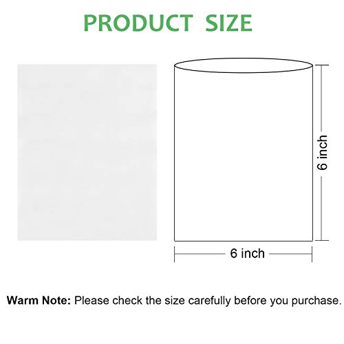 Image of Morepack Shrink Wrap Bags 6x6 Inches 2000Pcs