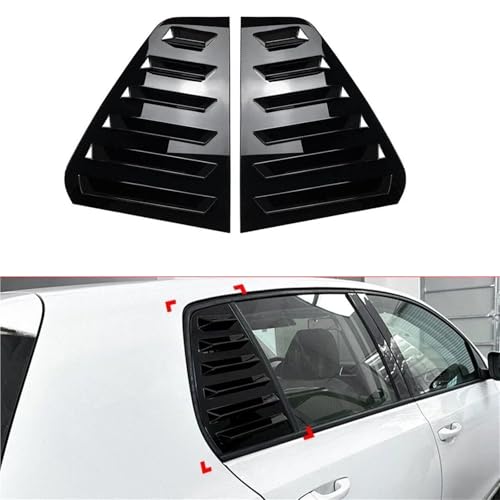 Cache-perceuse de custode arrière Golf 6 MK6 pour masquer la vitre