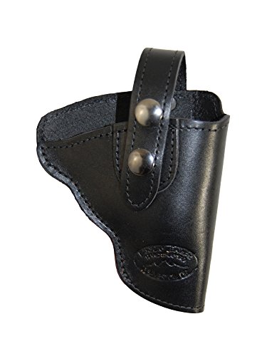 Barsony Holsters and Belts 11BL-Size1 Leather Outside The Waistband Holster, Black, Size 1, Right Barsony Holsters and Belts 11BL-Size1 Leather Outside The Waistband Holster, Black, Size 1, Right
