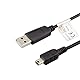 caseroxx USB-Kabel, Datenkabel für Garmin DriveSmart 55 & Digital Traffic, USB-Kabel als Ladekabel oder zur Datenübertragung in schwarz