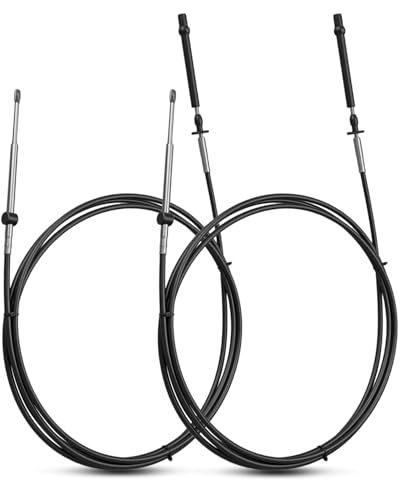 173115 15FT Boat Throttle Shift Remote Control Cable Fit for Johnson Omc