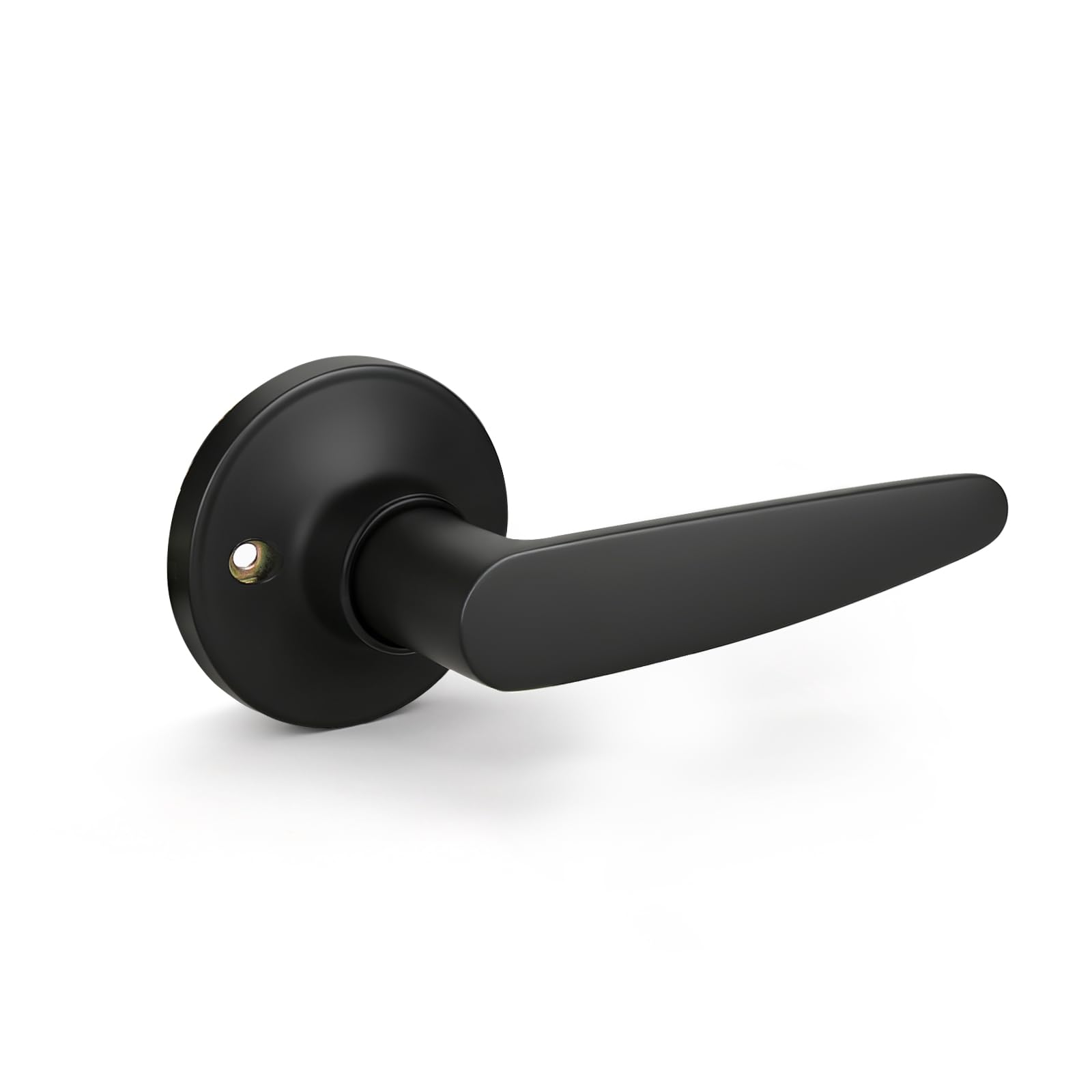 Satin Nickel Door Handles with Lock - Privacy & Security -21
