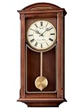 SEIKO QXH030B Westminster/Whittington - Reloj de Pared con péndulo, Color marrón