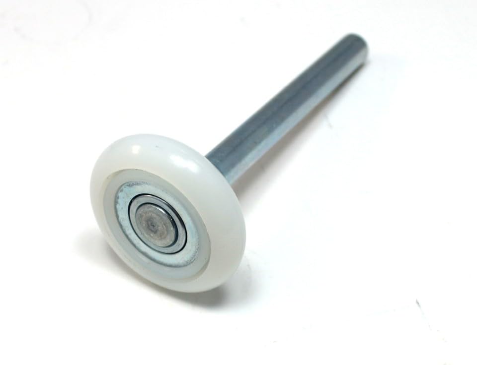 #US Garage Door Roller - 2" Nylon 13 Ball Bearing - 4" Stem (12 Pack)