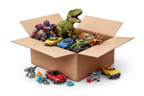 Lote de Liquidación   Devoluciones de Amazon – Juguetes y Merchandising Originales – Valor Superior a su Precio de Compra (Caja de Figuras Vinilo Originales)